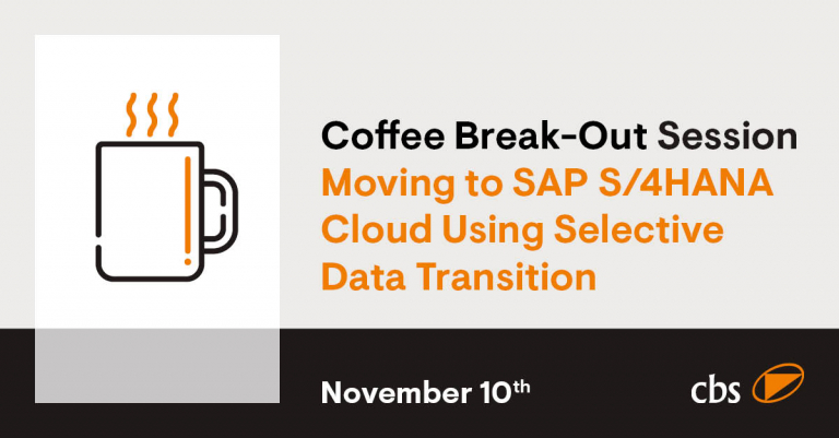 Moving to SAP S/4HANA Cloud Using Selective Data Transition