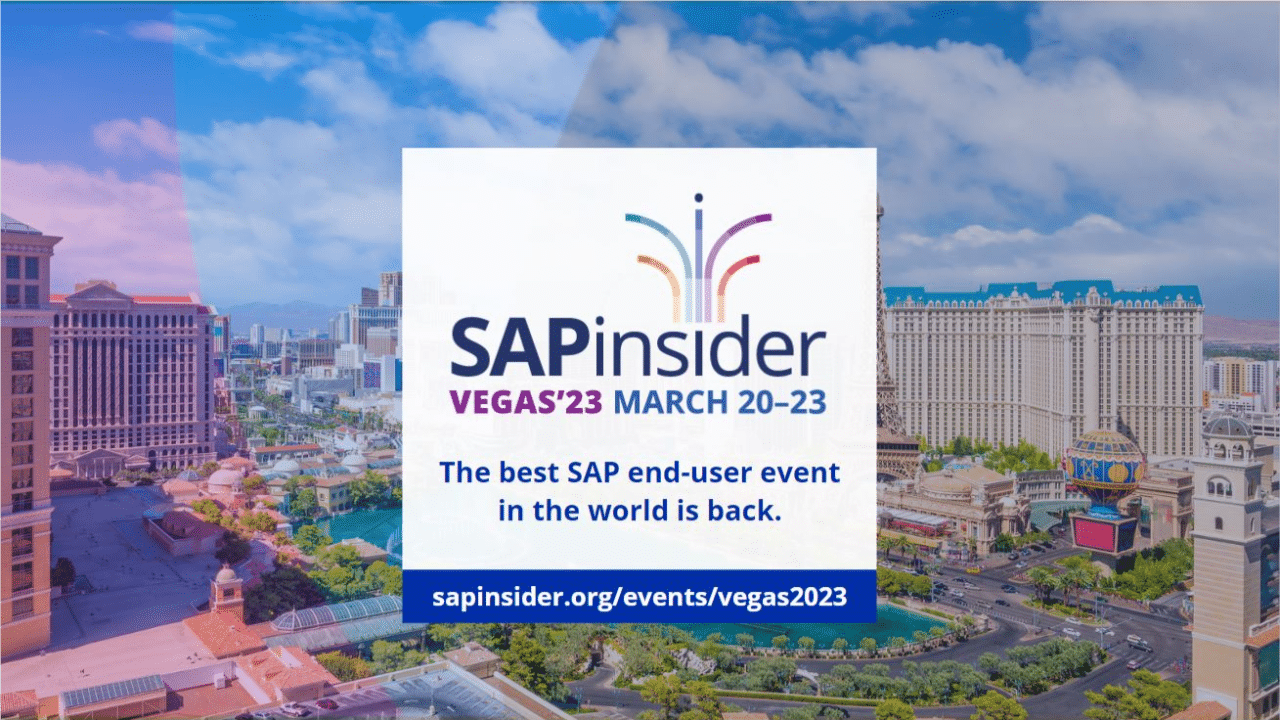 cbs experts SAPinsider 2025 Use Promo Code CBSVIP