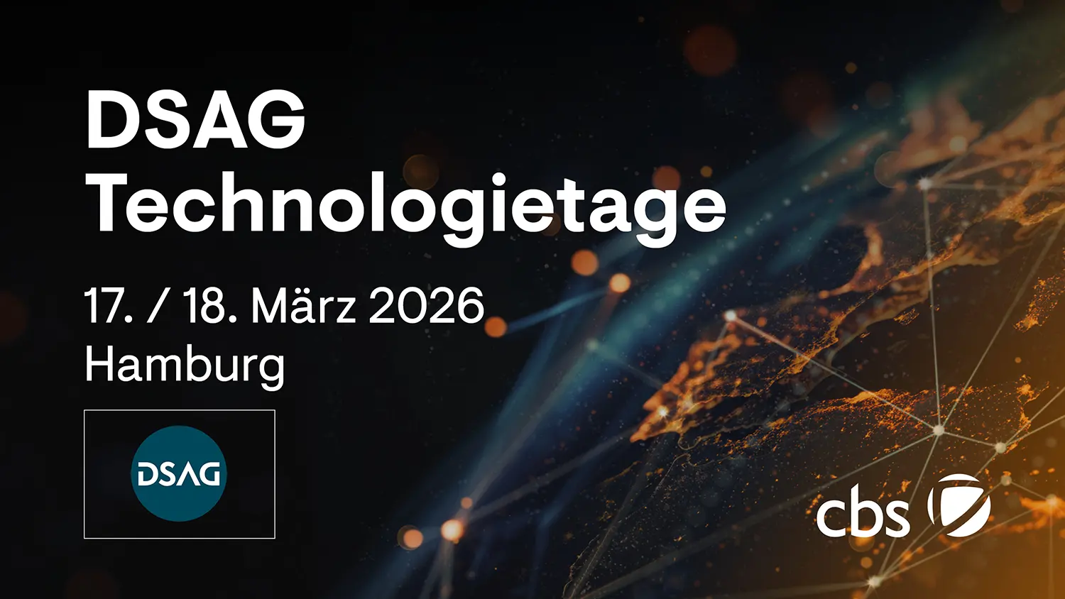 Dsag cbs@DSAG Technologietage 2026 | cbs Corporate Business Solutions