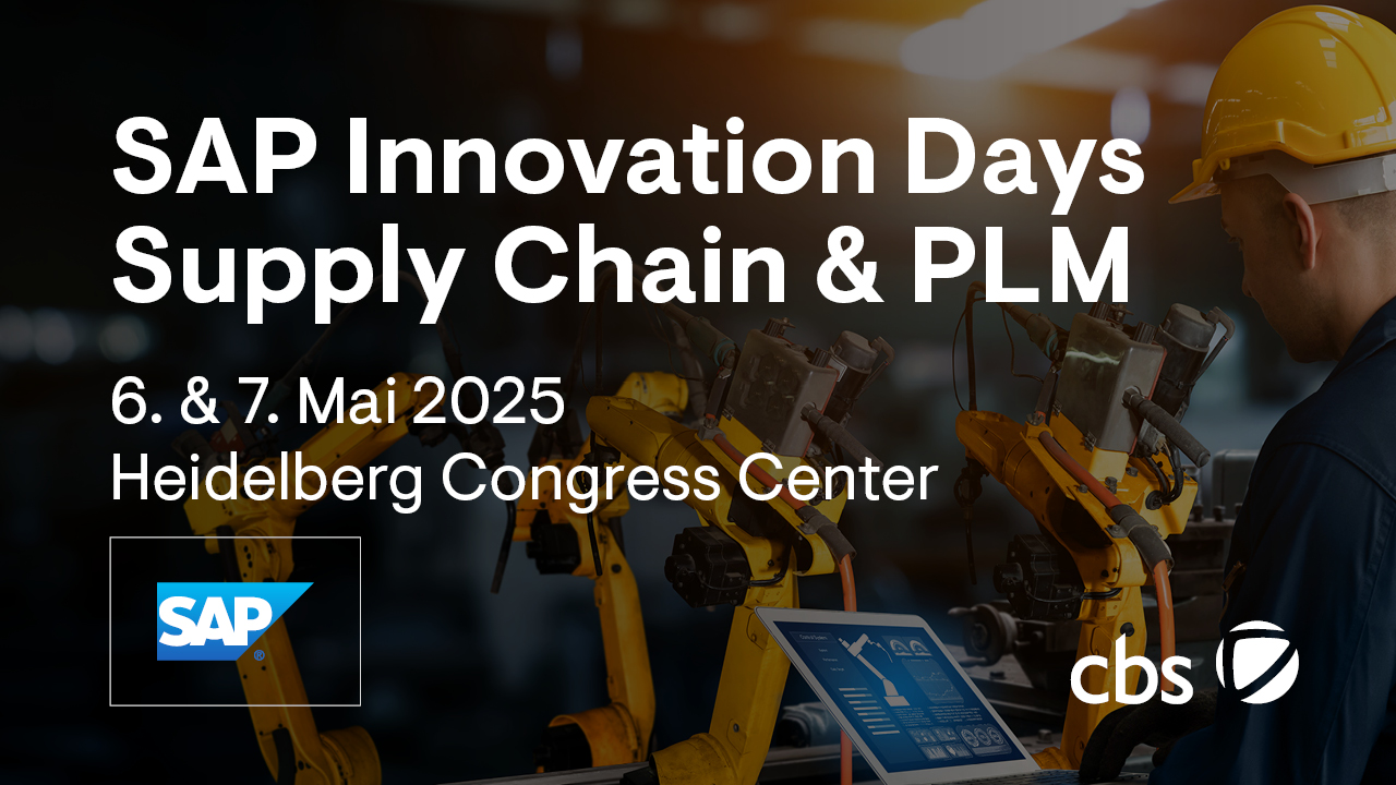 SAP Innovation Days Supply Chain & PLM 2025
