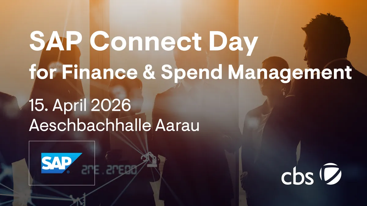 cbs @ SAP Connect Day for Finance & Spend Management 2026 | cbs ...