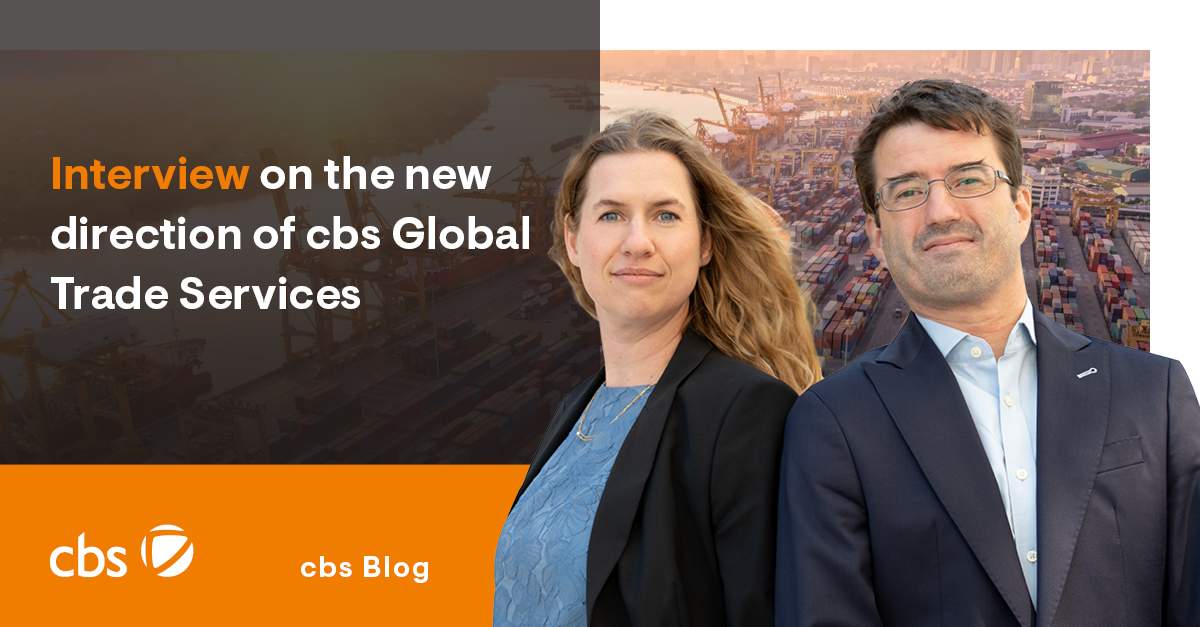 Interview on the new direction of cbs Global Trade Services cbs